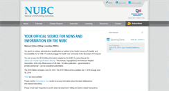 Desktop Screenshot of nubc.org